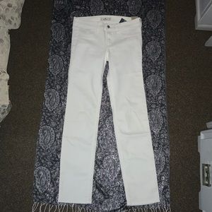 White Hollister Skinny Jeans